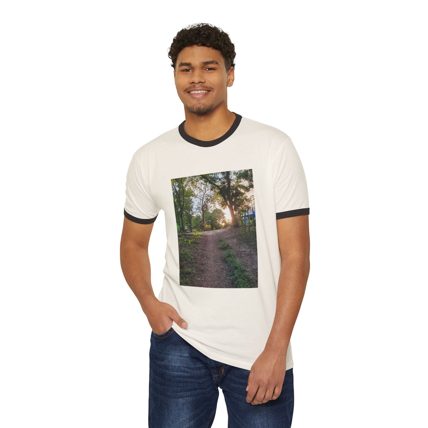 Unisex Cotton Ringer T-Shirt