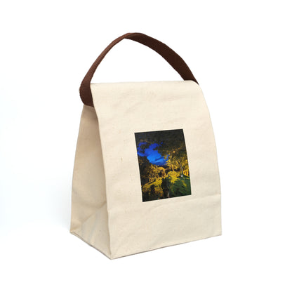 Canvas Lunch Bag With Strap