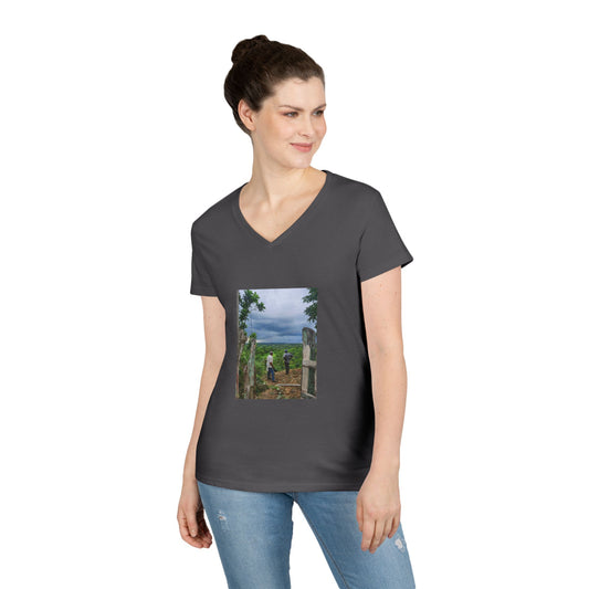 Ladies' V-Neck T-Shirt