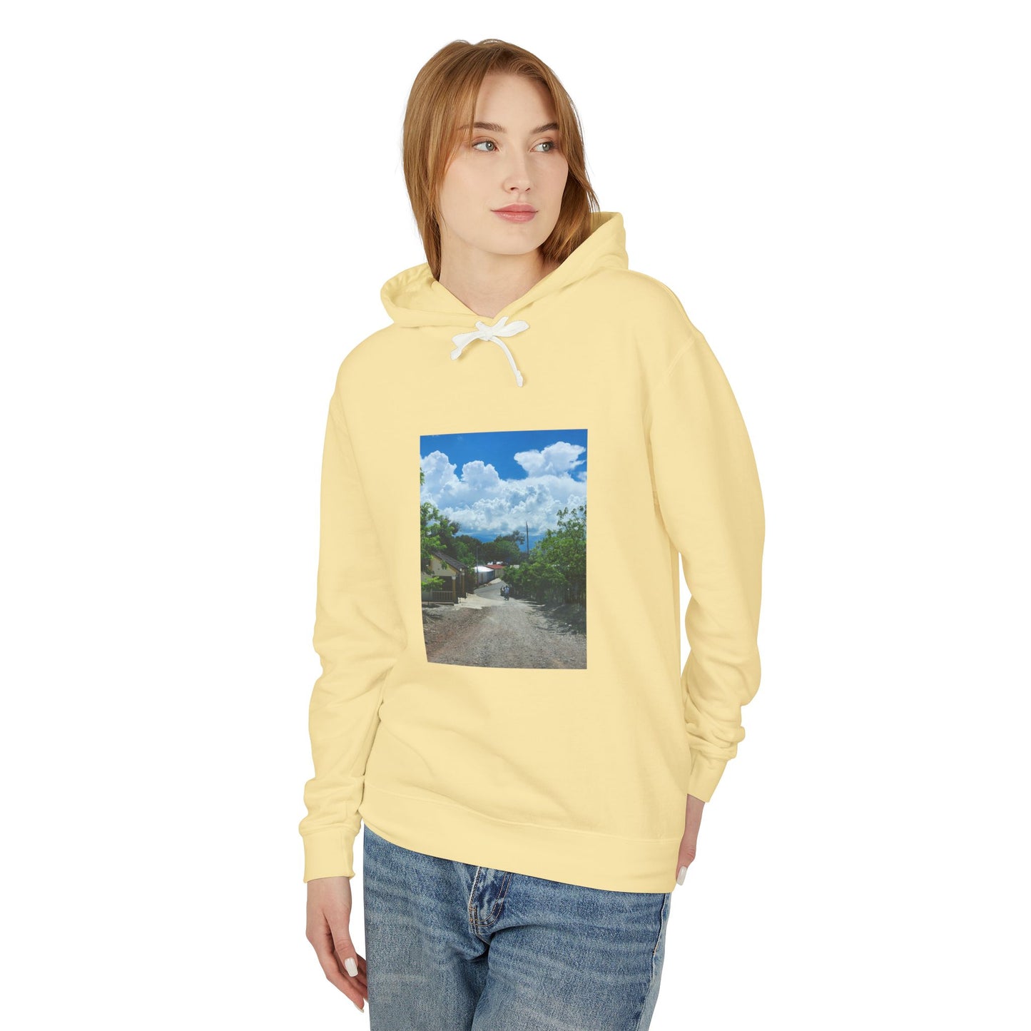 Unisex Lightweight Hooded Sweatshirt